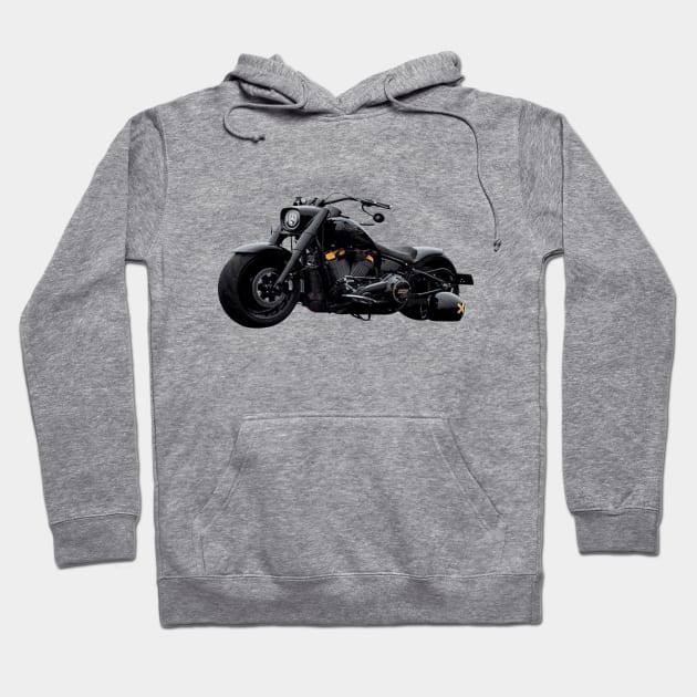 Roaring Freedom - Motorcycle Adventure Hoodie by Pieartscreation